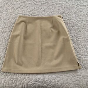 The Limited Stretch Beige Dress Skirt Size 2